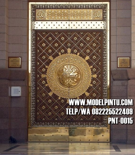 Model Pintu Utama Masjid Jati