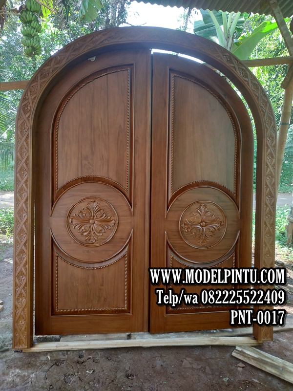 Model Pintu Masjid Kayu Jati Ukiran A