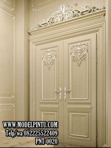 Pintu Rumah Mewah Ukiran Kayu Jati