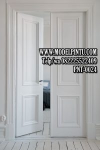 Pintu Utama Minimalis Kayu Jati