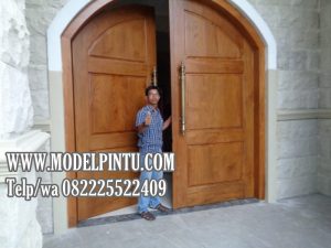 Jual Pintu Gereja Jati Minimalis Mewah