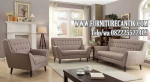 Kursi Tamu Jati Minimalis Mewah Shabby