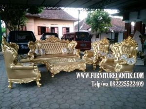 Model Kursi Tamu Sofa Jati Ukiran Mewah Klasik