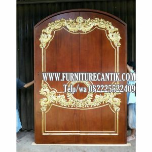 Model Pintu Kamar Jati Rumah Mewah Ukiran Klasik