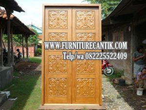 Model Pintu Utama Rumah Mewah Jati Terbaru