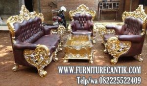 Model Kursi Tamu Mewah Ukiran Ratu Jepara