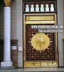 Model Replika Pintu Masjid Nabawi Madinah