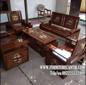 Kursi Tamu Jati Minimalis Murah