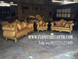 Model Sofa Tamu Ukiran Mewah Terbaru