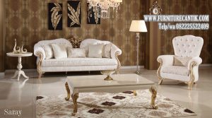 Model Kursi Tamu Ukiran Mewah Jati