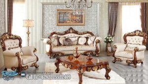 Sofa Tamu Ukiran Mewah Jati TPK Pacitan