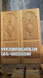 Model Pintu Masjid Jati Ukiran Asli Jepara