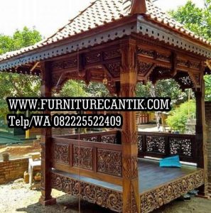 Model Gazebo Ukiran Jepara