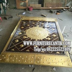 Model Pintu Masjid Kayu Jati Solid