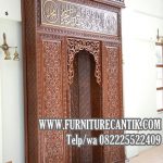 Model Pintu Masjid Mewah Jati