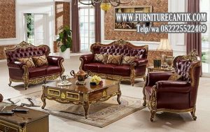 Model Kursi Sofa Klasik Kayu Jati