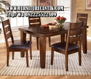 Model Kursi Meja Makan Kayu Jati Jepara