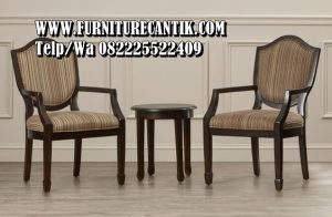 Model Kursi Teras Kayu Jati Mewah