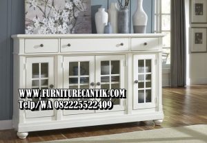 Model Lemari Hias Antik Minimalis Duco