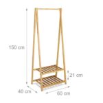 Clothes Racks & Garment Racks/Gantungan Baju Kayu Solid/Wooden Clothes Hanger