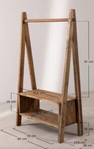 Clothes Racks & Garment Racks/Gantungan Baju Kayu Solid/Wooden Clothes Hanger