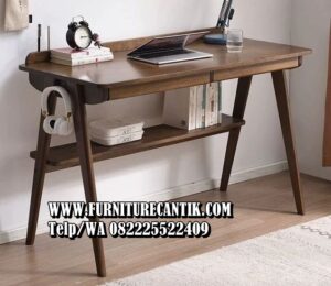 Model Meja Belajar Minimalis Modern Natural