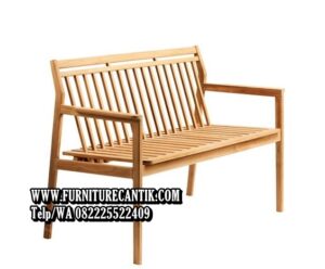 Model Kursi Teras Minimalis Modern Kayu Jati