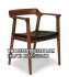 Model Kursi Cafe Modern Kayu Jati Jok Kain
