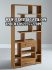 Model Rak Buku Minimalis Kayu Jati Modern