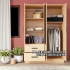 Model Lemari Baju Kayu Jati Wardrobe&Closet