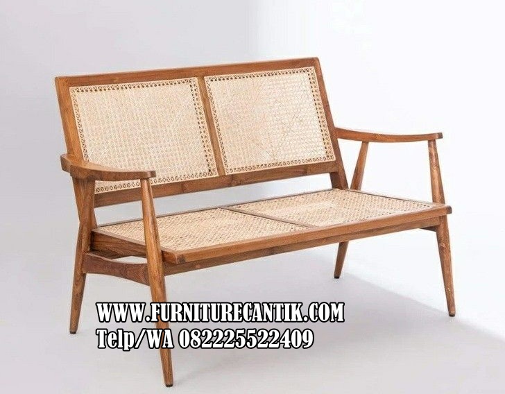 Model Kursi Teras Minimalis Panjang Kayu Jati