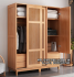 Model Lemari Kayu Jaring Tradisional Modern