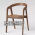 Model Kursi Cafe Minimalis Kayu Jati Modern