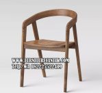 Model Kursi Cafe Sandaran Lengkung Aesthetic