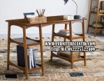 Model Meja Belajar Minimalis Kayu Jati Excellent