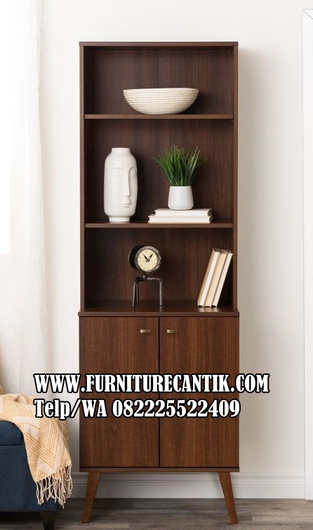 Model Rak Buku Simpel Minimalis Modern