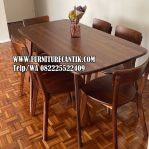 Model Meja Makan Kayu Jati Scandinavian