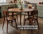 Model Set Meja Makan Modern 4 Kursi