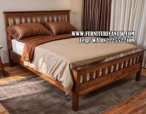 Model Dipan Minimalis Kayu Jati Modern Terbaru