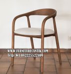 Model Kursi Cafe Kayu Jati Kombinasi Jok