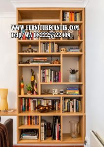 Model Rak Buku Minimalis Modern Terbaru