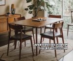 Model Set Meja Makan Kursi Estetik