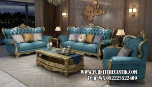 Model Sofa Ukiran Mewah Kayu Jati