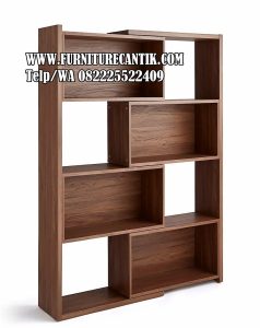 Model Rak Buku Minimalis Modern Dekoratif