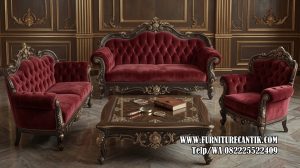 Model Sofa Tamu Ukiran Jepara Kayu Jati