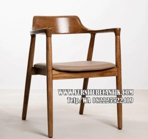 Model Kursi Cafe Kayu Jati Minimalis Japandi